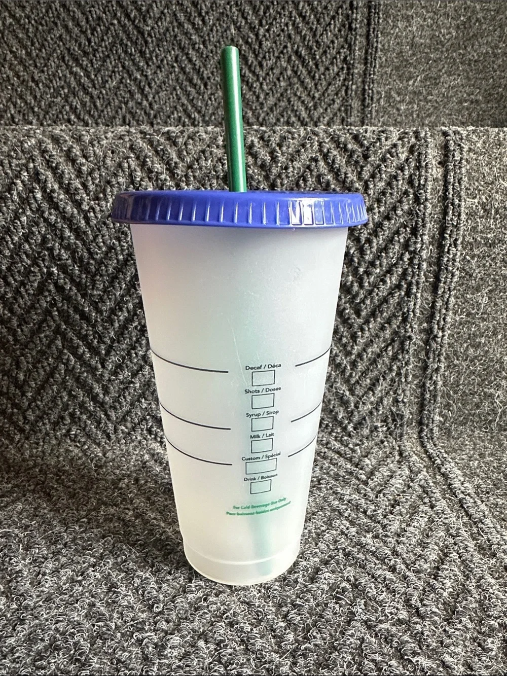 Starbucks 24oz Reusable Plastic Cold Cup